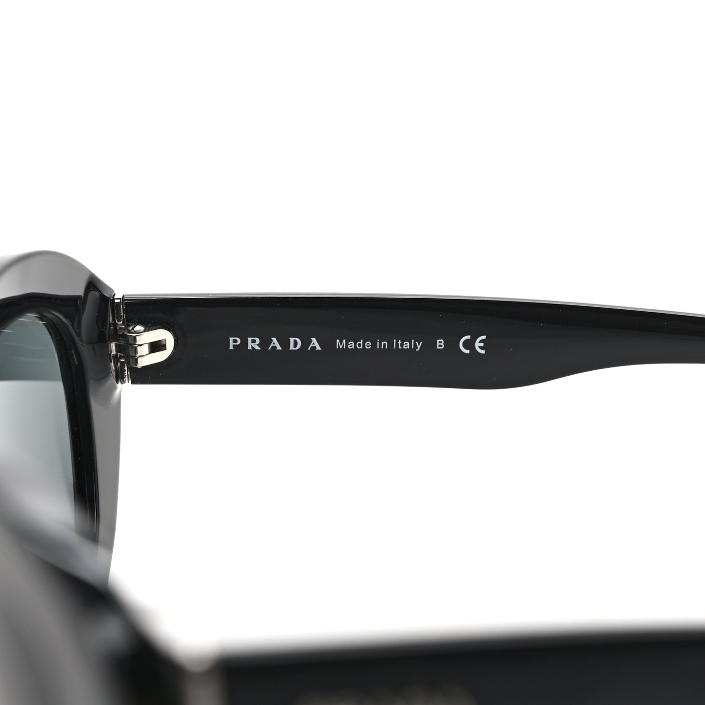 Acetate Sunglasses SPR 15Q Black