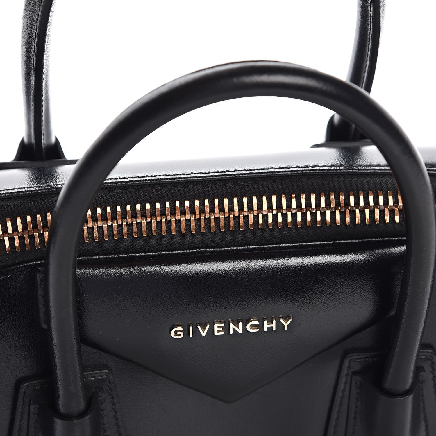 Givenchy Shiny Lord Calfskin Medium Antigona Black 11 of 11