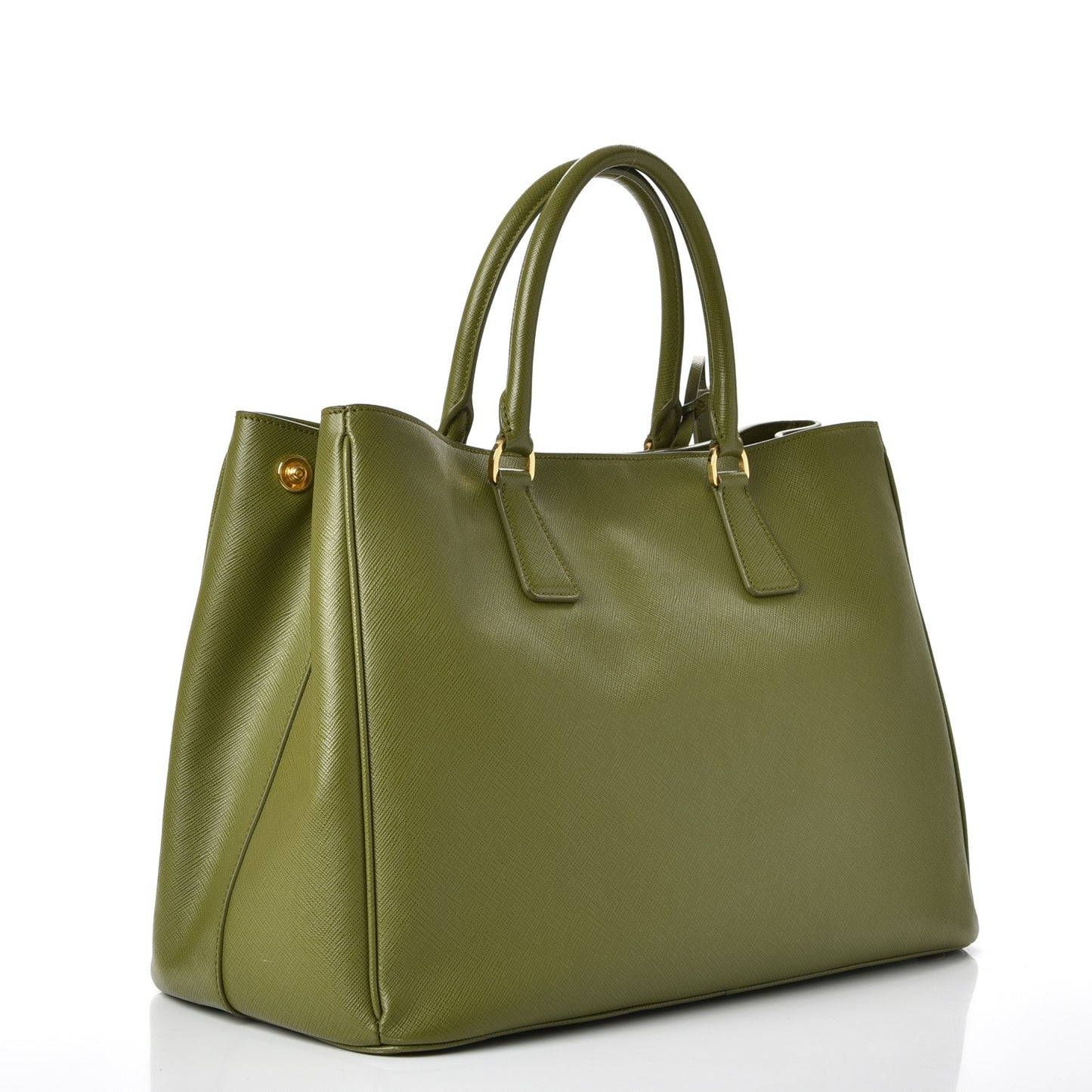 Saffiano Lux Large Tote Edera