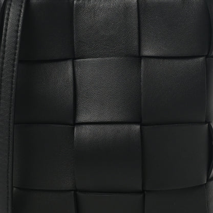 Bottega Veneta Lambskin Maxi Intrecciato Mini North South Cassette Tote Black 7 of 9