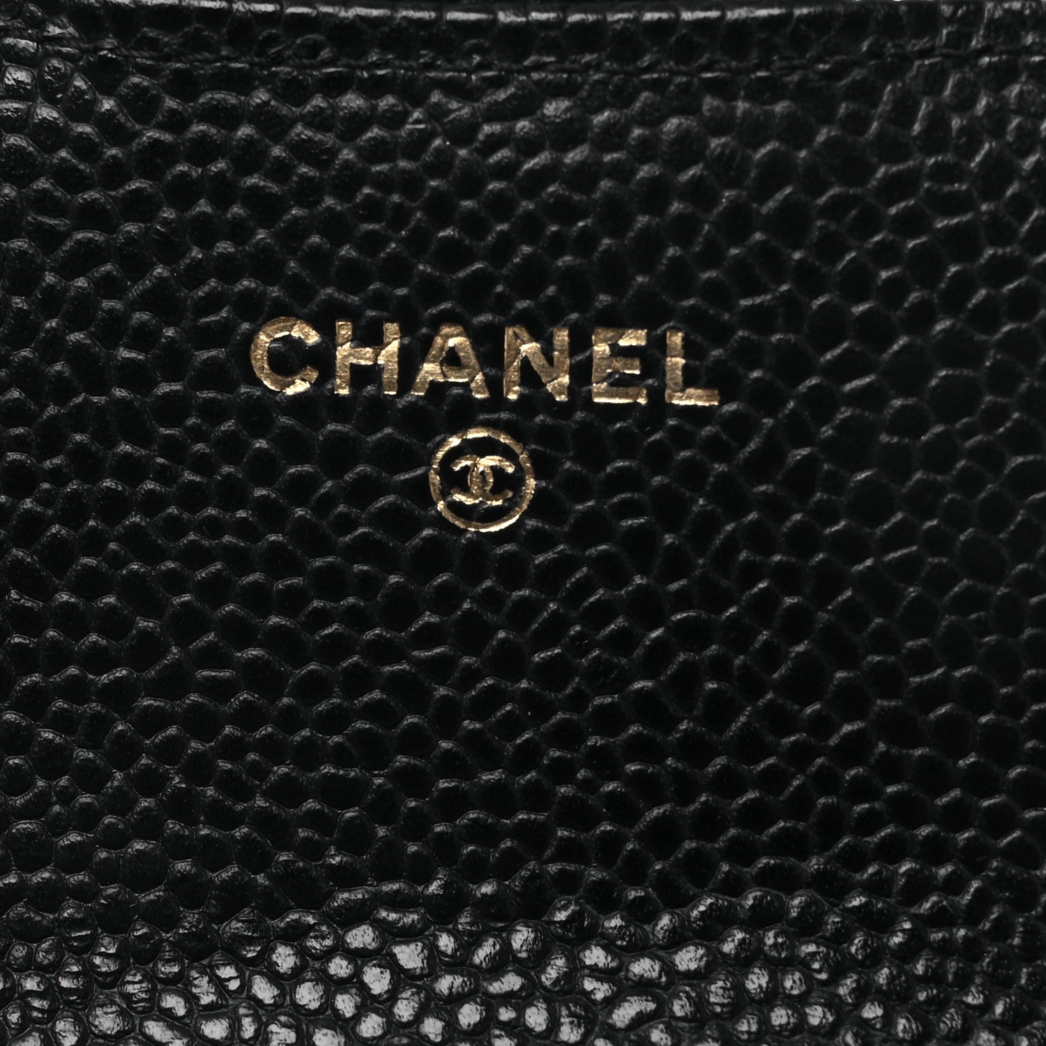 Chanel Caviar Quilted Large Gusset Flap Wallet Black 6 of 9