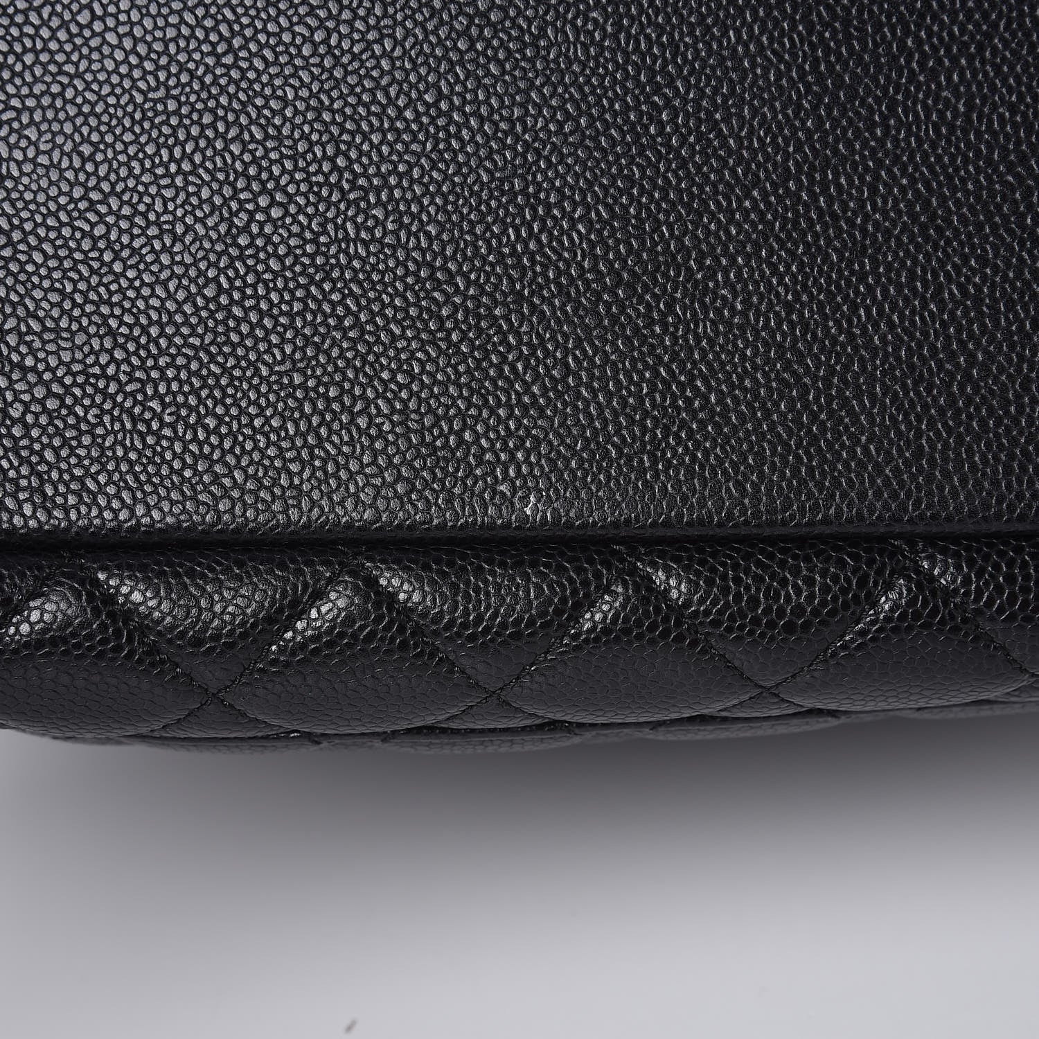 Chanel Caviar Quilted Grand Shopping Tote GST Black 9 of 9