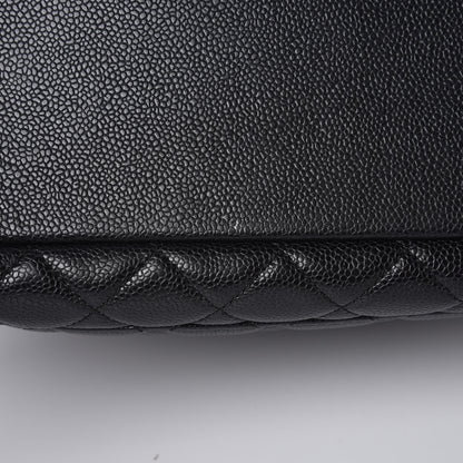 Chanel Caviar Quilted Grand Shopping Tote GST Black 9 of 9