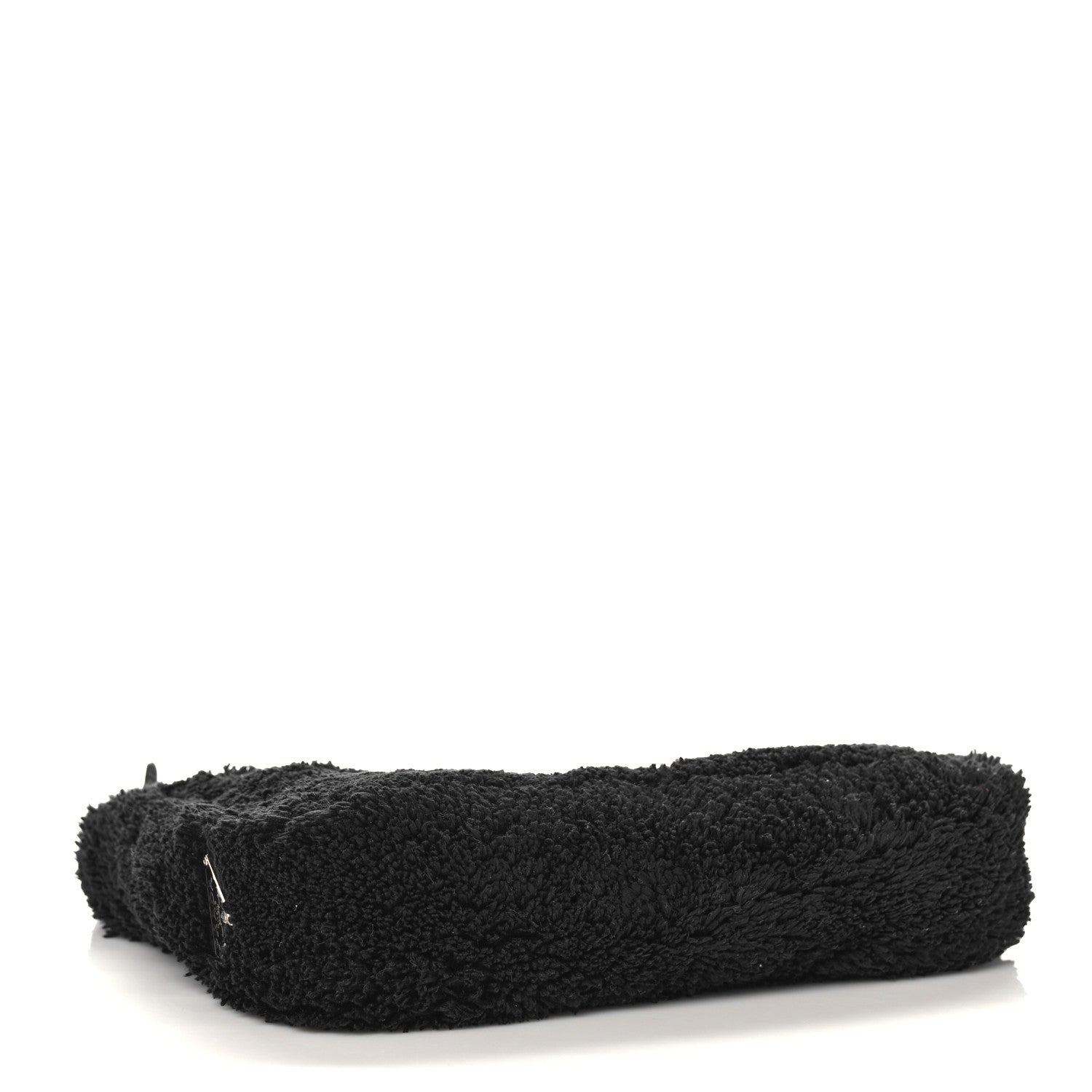 Prada Terry Cloth Mini Re-Edition 2000 Bag Black White 4 of 9