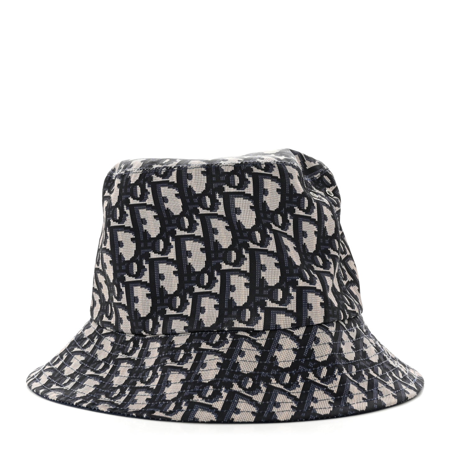Oblique Reversible Teddy-D Brim Bucket Hat Blue