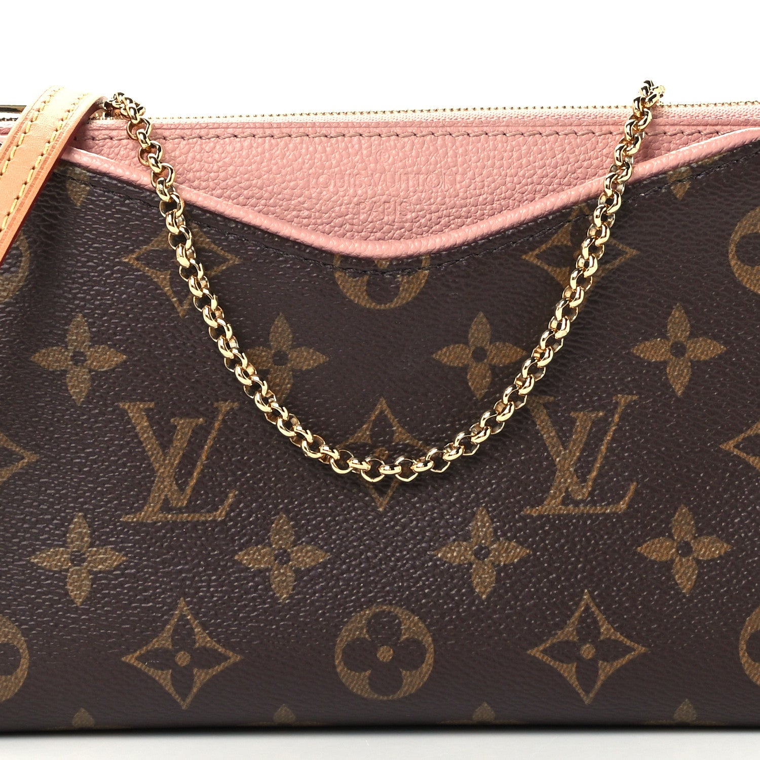 Louis Vuitton Monogram Pallas Clutch Rose Poudre 8 of 11