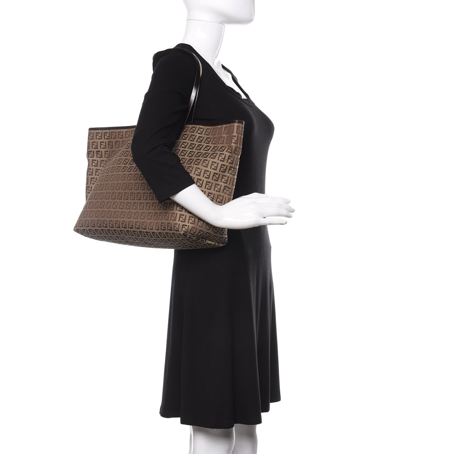 Zucchino Large Shopper Tote Brown