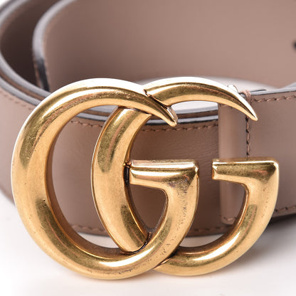 Gucci Calfskin Double G 40mm Belt 90 36 Porcelain Rose 7 of 7