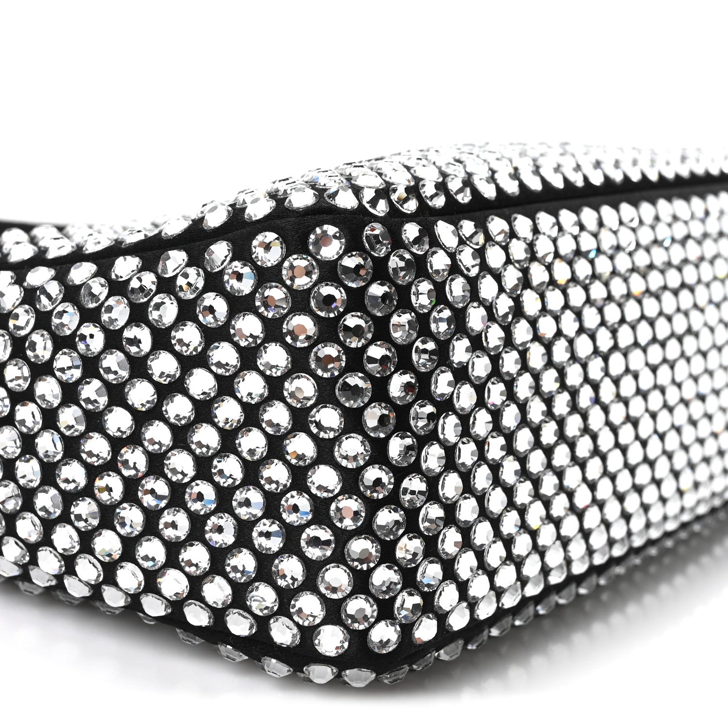 Prada Satin Crystal Mini Re-Edition 2000 Bag Cristal 9 of 10