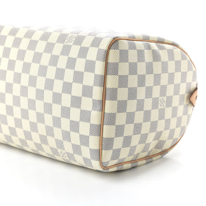 Louis Vuitton Damier Azur Speedy 30 7 of 10