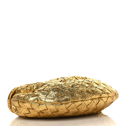 Bottega Veneta Metallic Nappa Intrecciato Mini Jodie Gold 4 of 9