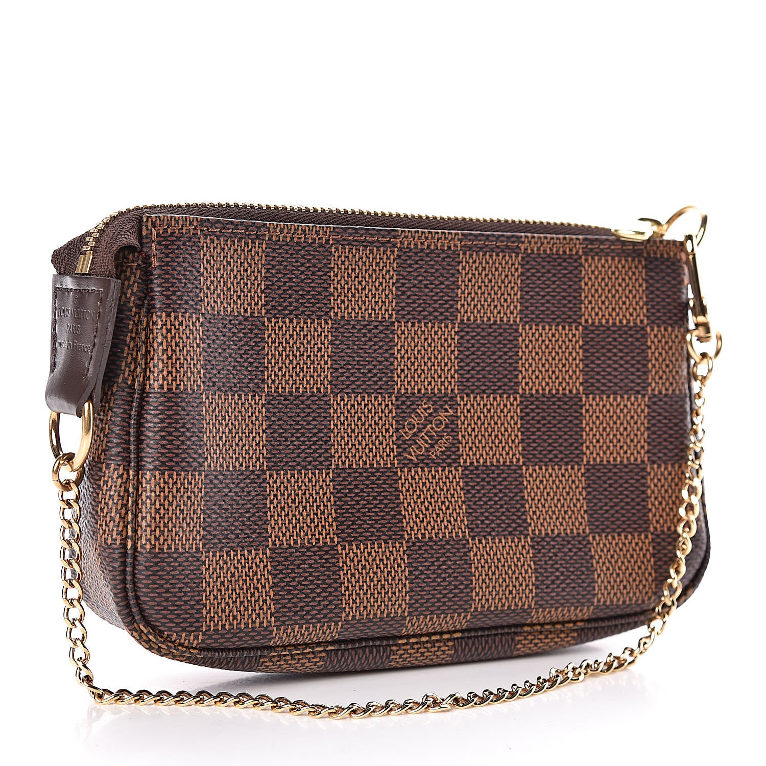 Louis Vuitton Damier Ebene Mini Pochette Accessories 3 of 10