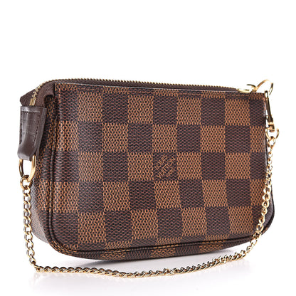 Louis Vuitton Damier Ebene Mini Pochette Accessories 3 of 10