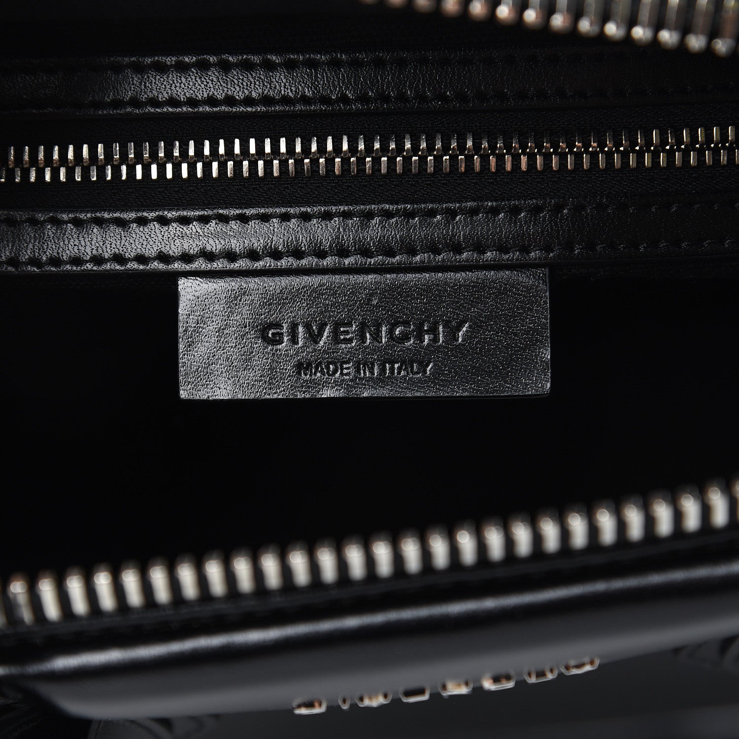 Givenchy Shiny Lord Calfskin Small Antigona Black 6 of 12