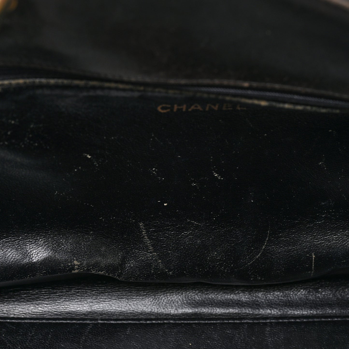 Patent Quilted Timeless CC Tote Black