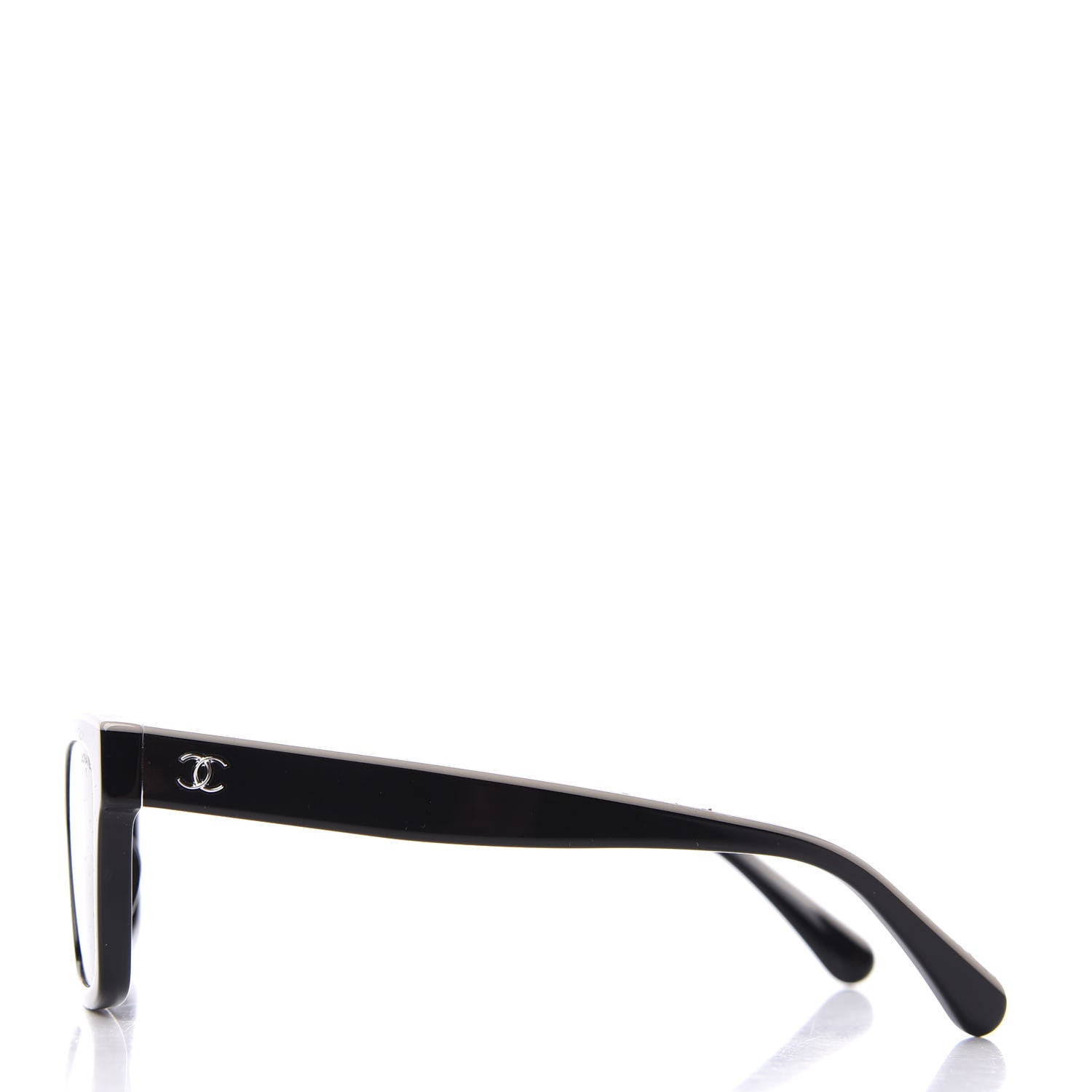 Chanel Acetate Square Sunglasses 5417-A Black 3 of 9