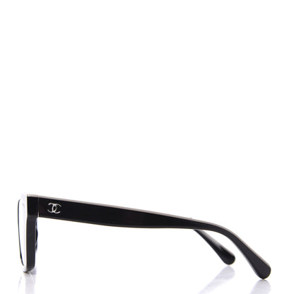 Chanel Acetate Square Sunglasses 5417-A Black 3 of 9