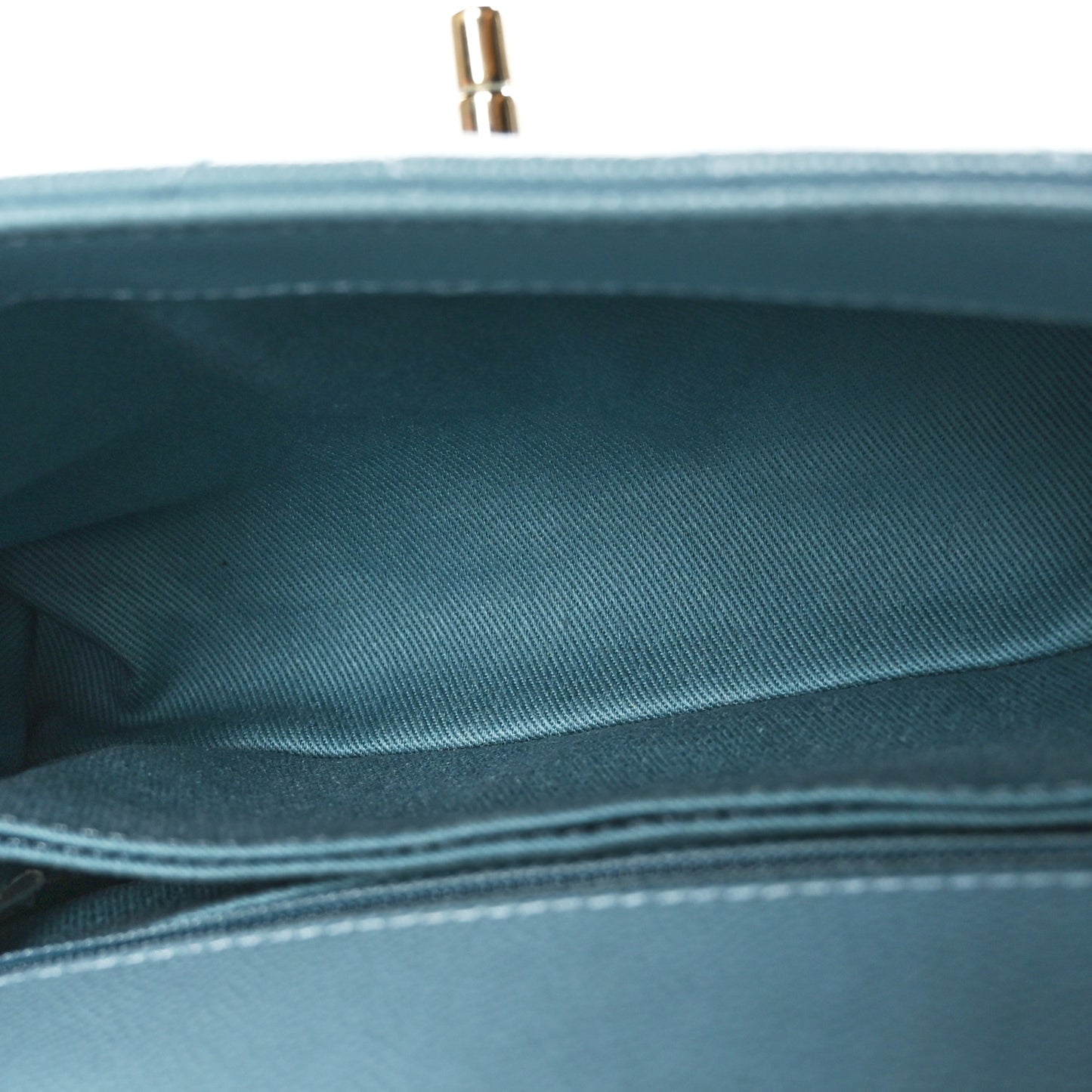 Caviar Chevron Quilted Mini Coco Handle Flap