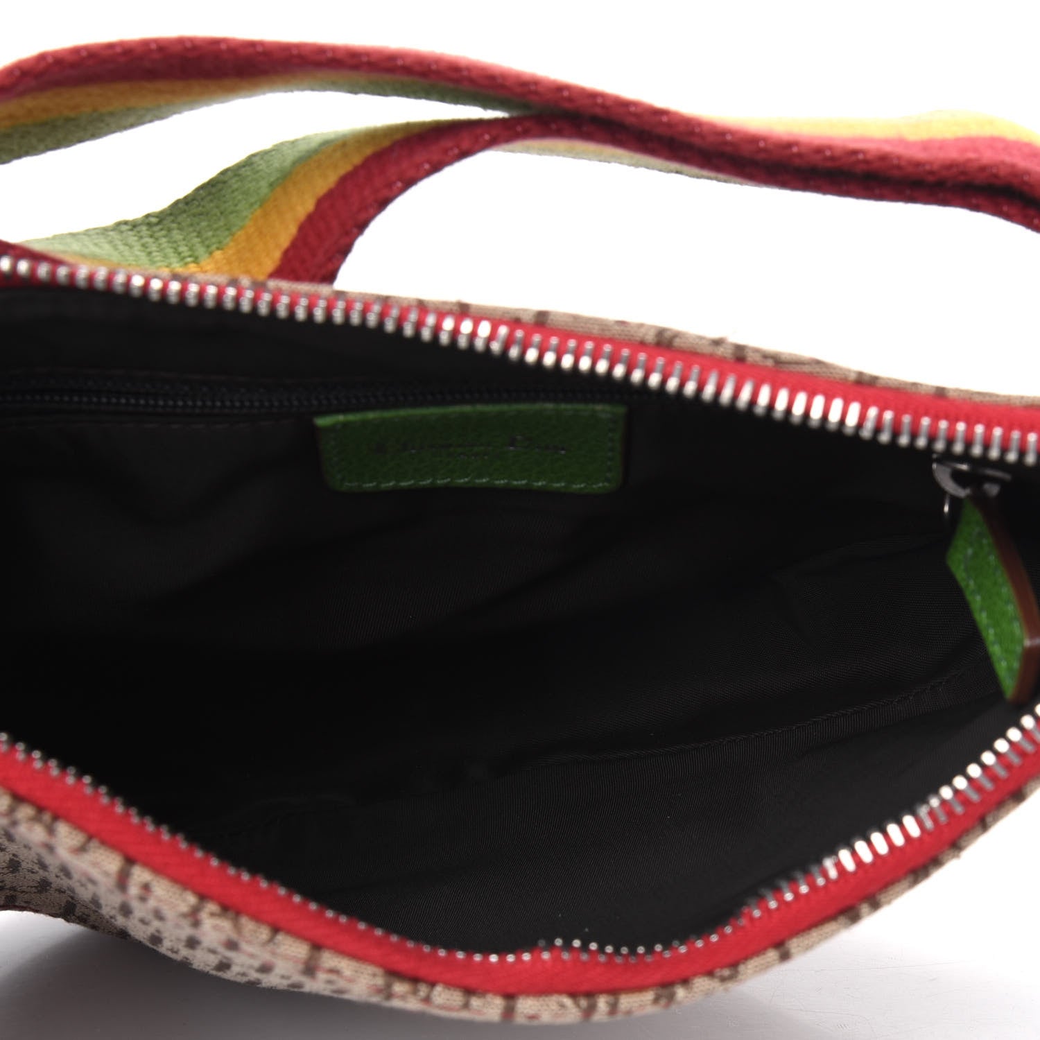 Christian Dior Monogram Rasta Saddle Pochette Beige 4 of 8