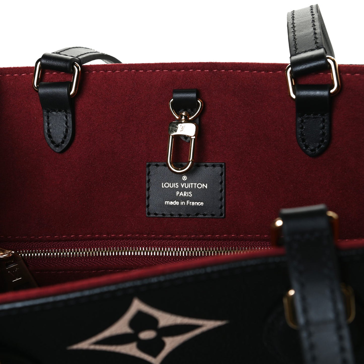 Empreinte Monogram Giant Onthego MM Black Beige