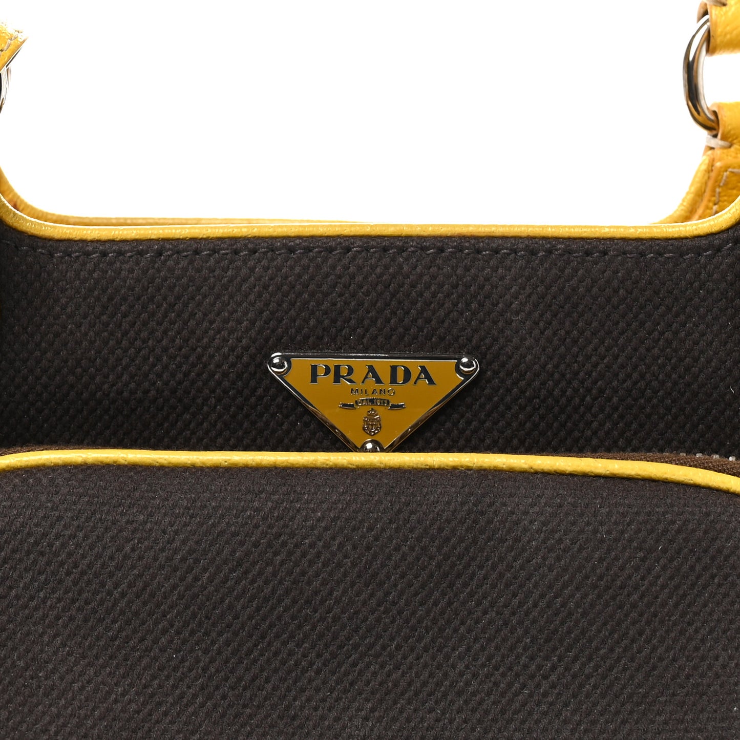 Canapa Cinghiale Shoulder Bag Yellow