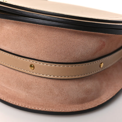 Chloe Calfskin Suede Small Nile Bracelet Bag Biscotti Beige 9 of 9