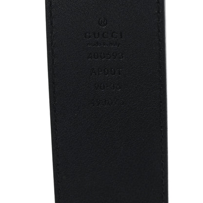 Gucci Calfskin Double G 40mm Belt 90 36 Black 3 of 6