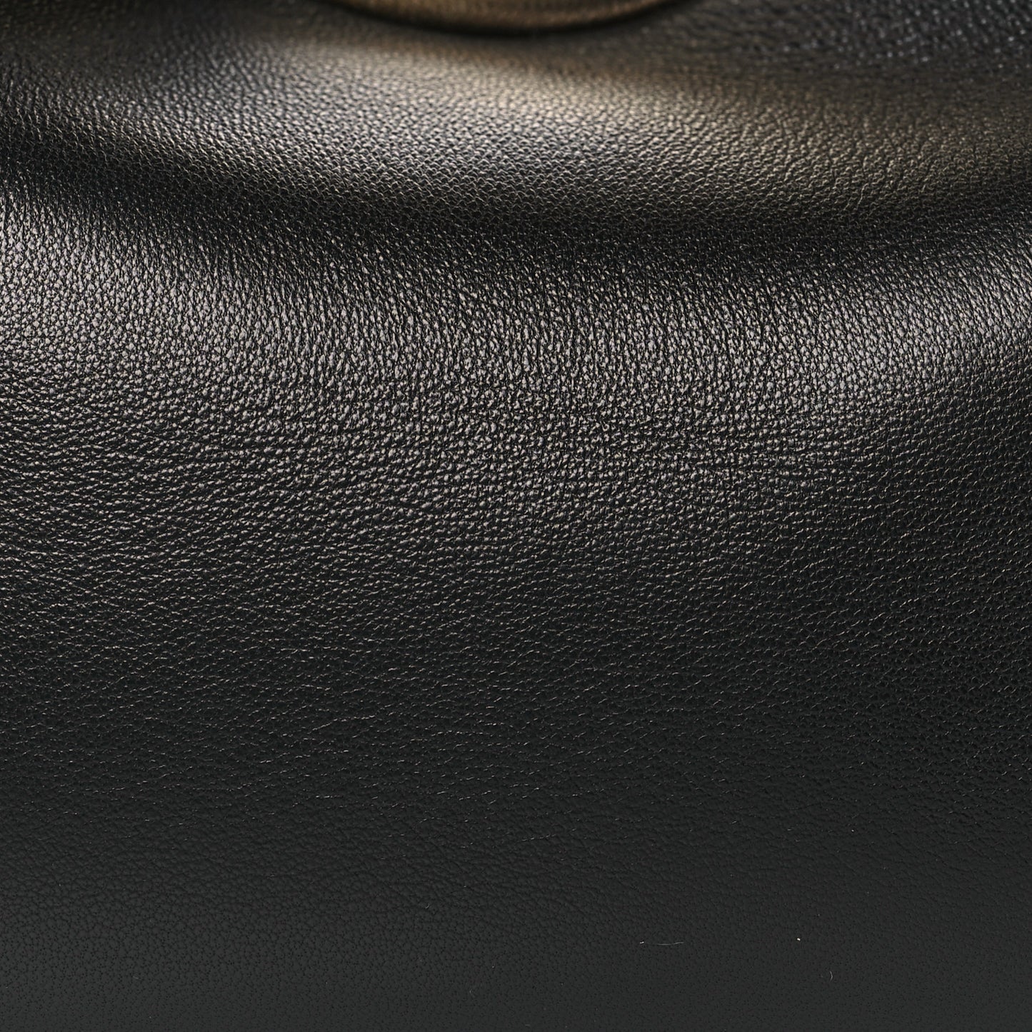 Lambskin Le Calino Ring Top Handle Bag Black