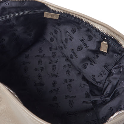 Gucci Calfskin Large Messenger Bag Grey 8 of 8