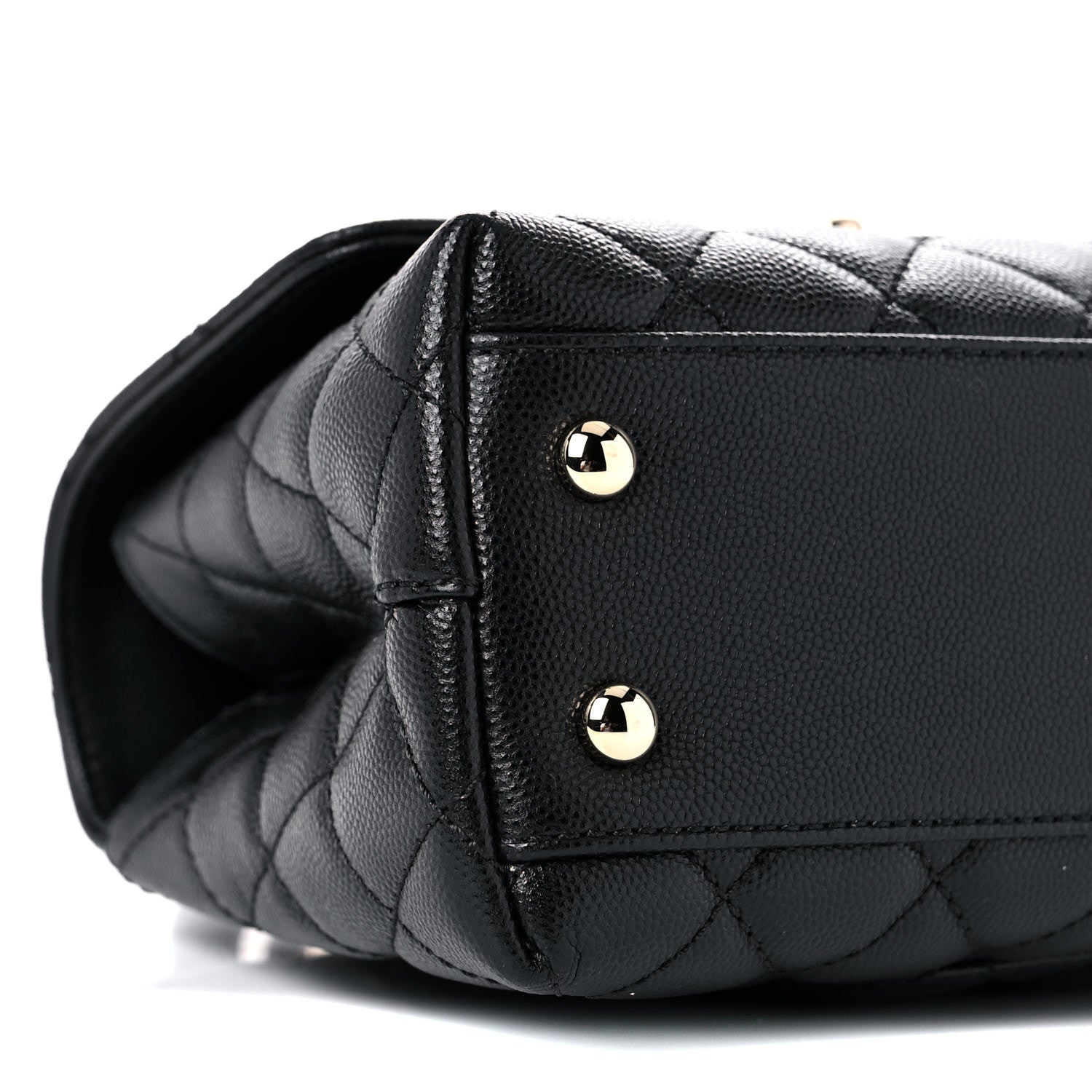 Chanel Caviar Quilted Mini Coco Handle Flap Black 9 of 11