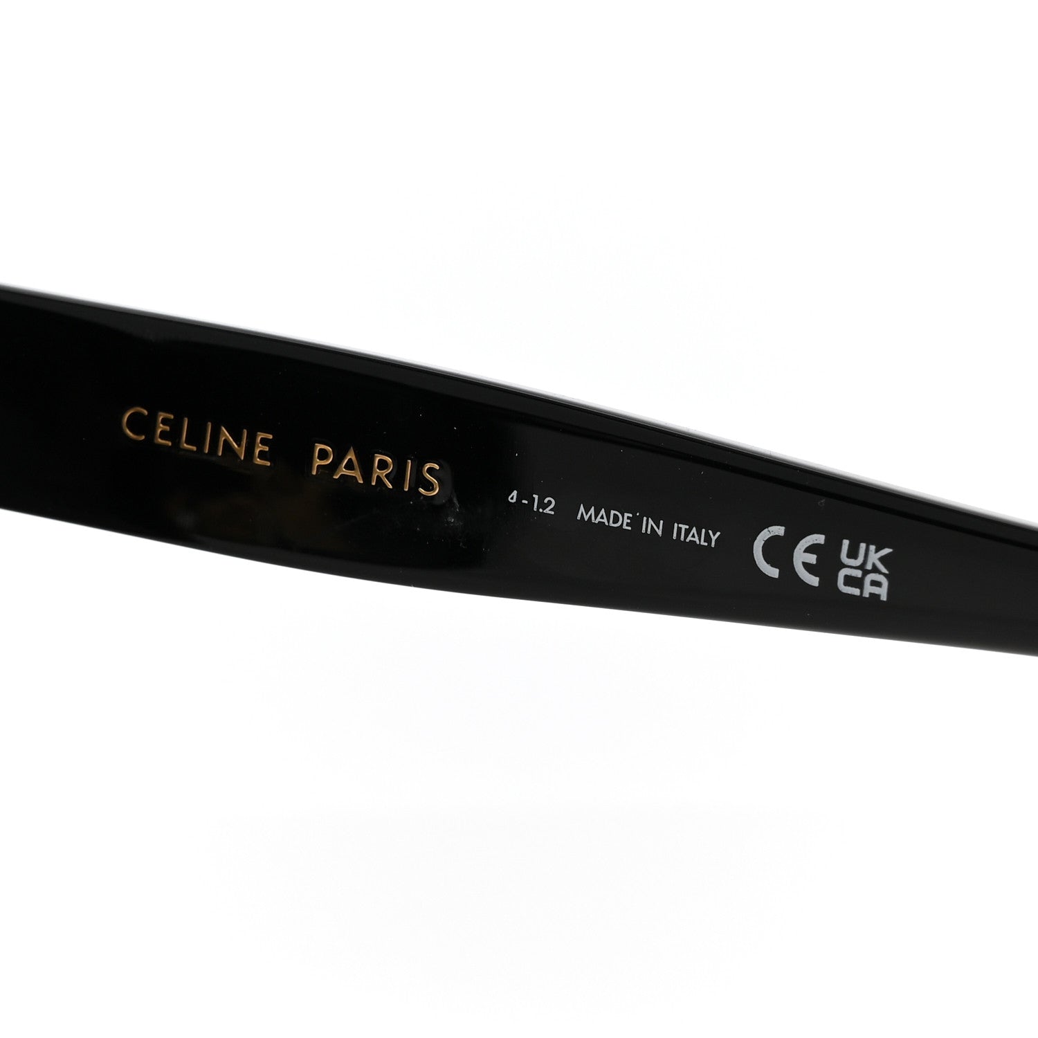 Celine Acetate Triomphe Sunglasses CL40222F Black 6 of 7