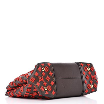 Louis Vuitton Veau Cachemire Tote W PM Chocolate 4 of 13