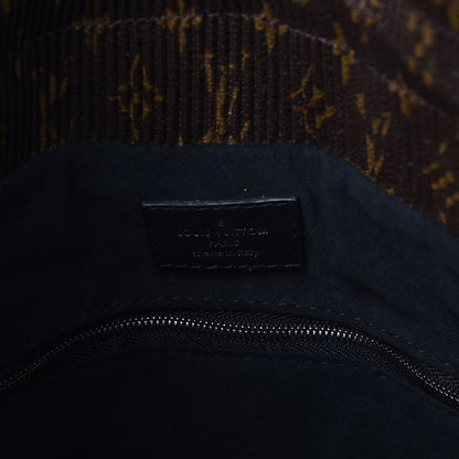 Louis Vuitton Monogram Canvas Pleated Explorer Bag MM 6 of 8