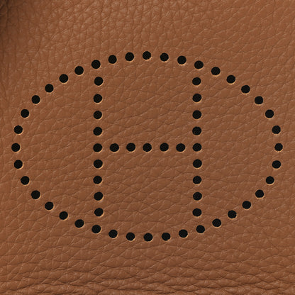 Hermes Taurillon Clemence Evelyne TPM Gold 8 of 11