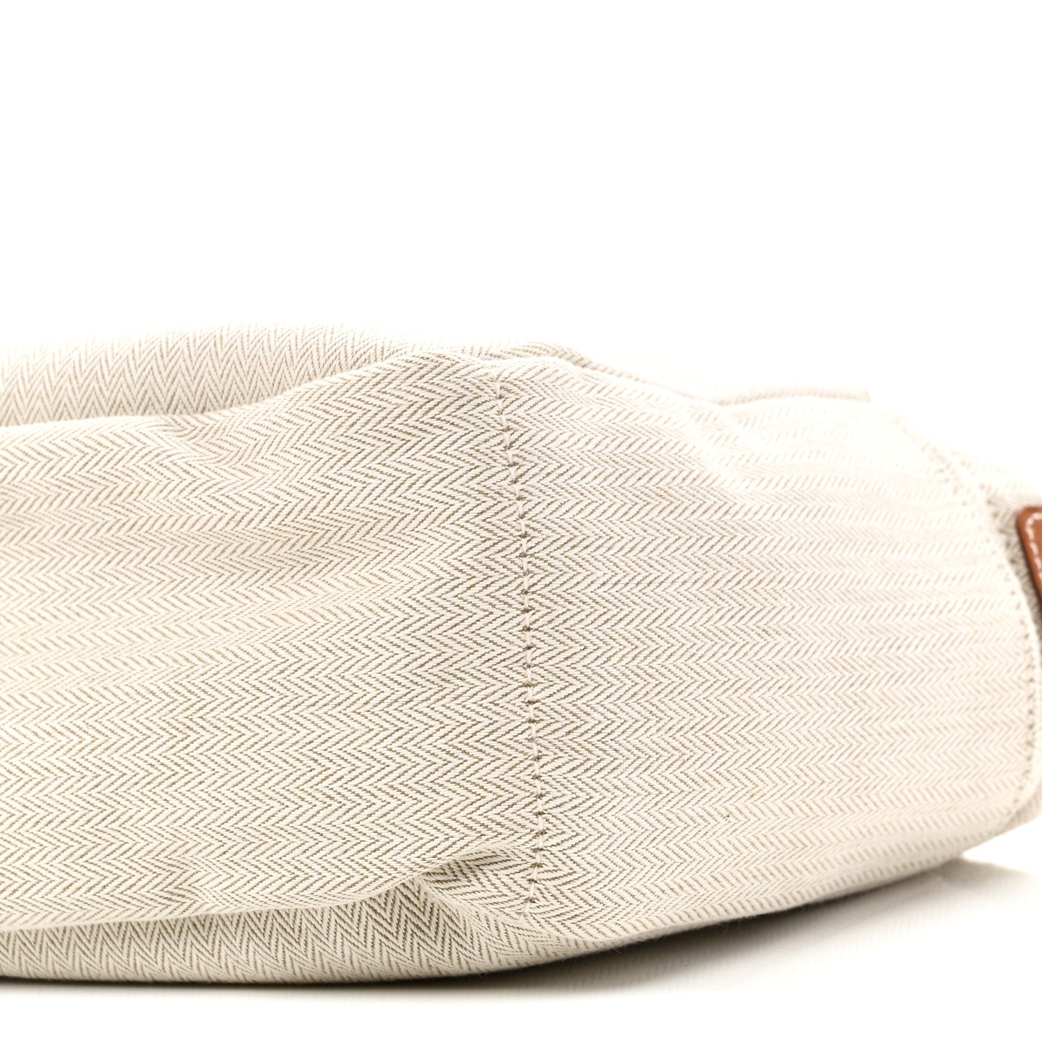 Hermes Canvas Barenia Fourbi 25 MM Pouch Naturel Fauve 10 of 10