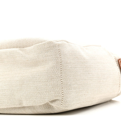 Hermes Canvas Barenia Fourbi 25 MM Pouch Naturel Fauve 10 of 10