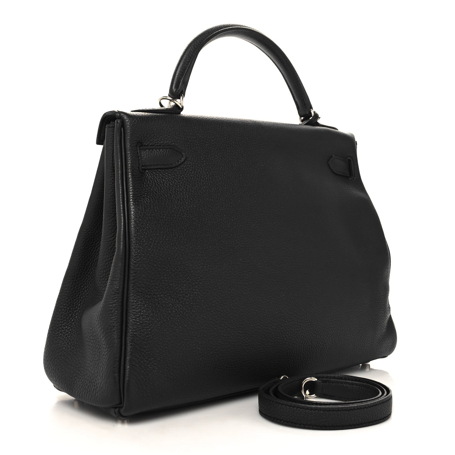 Hermes Togo Kelly Retourne 28 Black 3 of 13