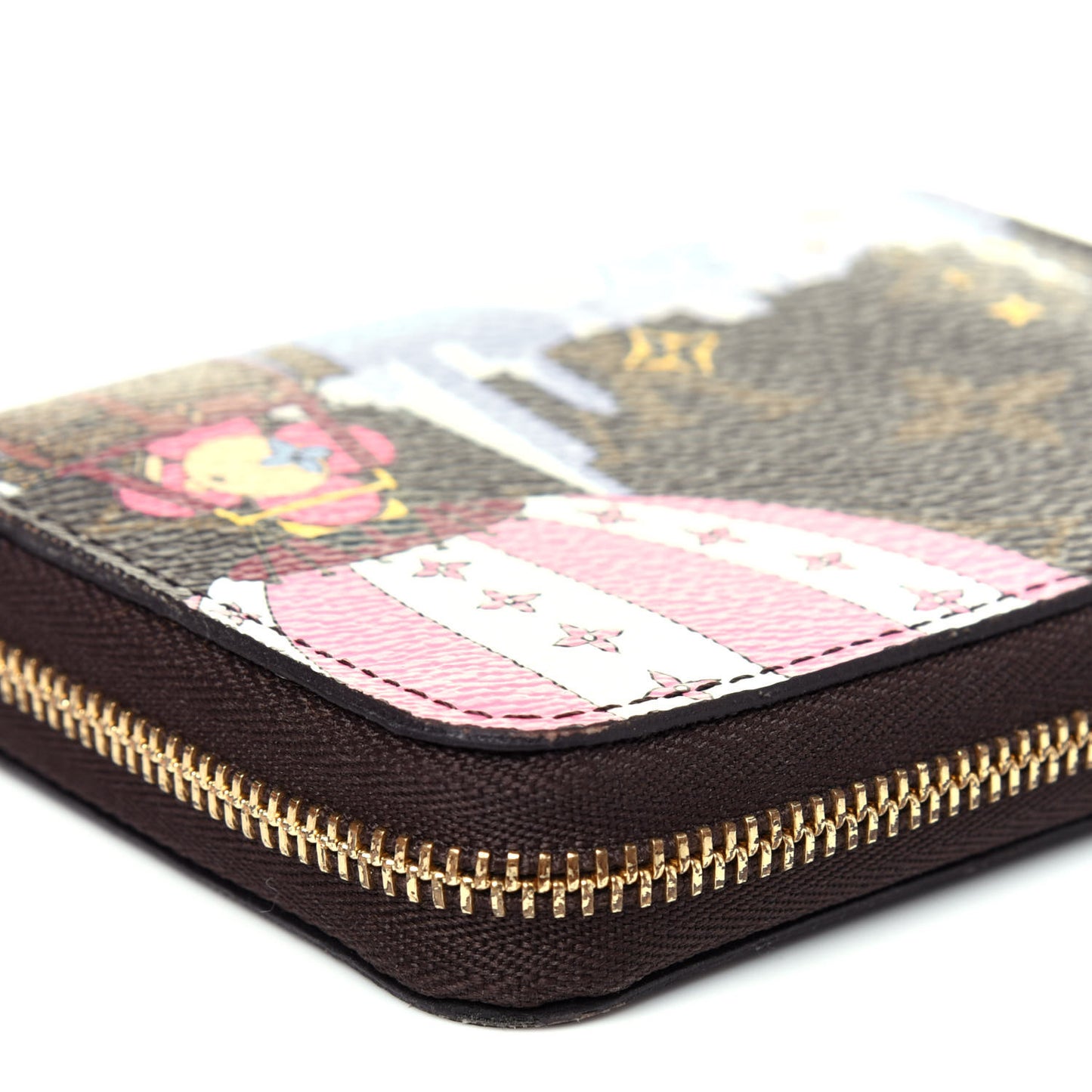 Monogram 2019 Christmas Animation Zippy Coin Purse