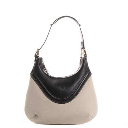 Gucci Canvas Crest Hobo Brown 1 of 21