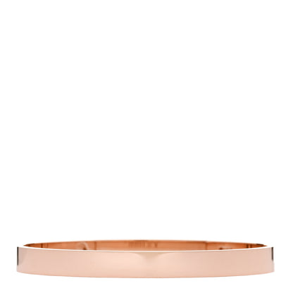 Hermes 18K Rose Gold PM Collier De Chien Bracelet ST 2 of 4
