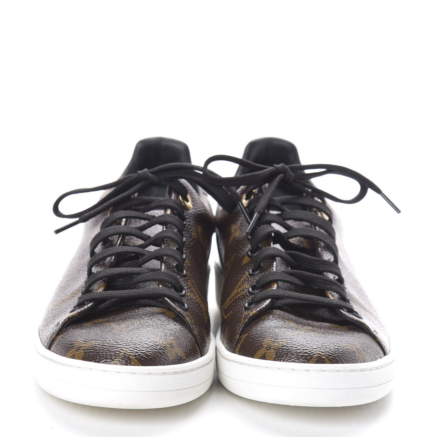 Patent Monogram Frontrow Sneakers 39