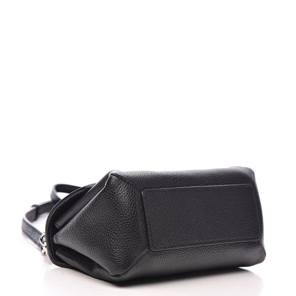 Balenciaga Grained Calfskin Le Dix Nano Soft Cartable Black 4 of 10