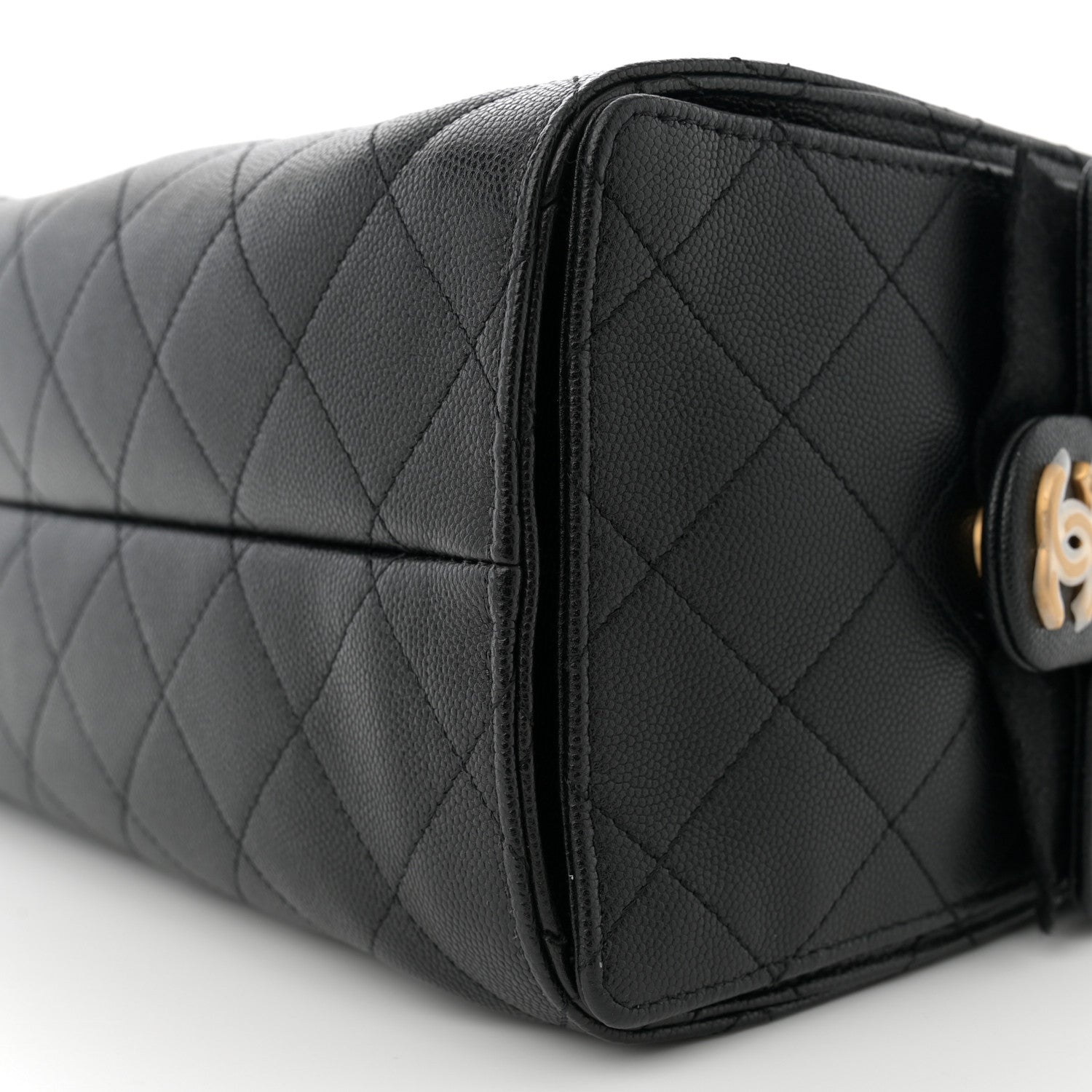 Chanel Caviar Quilted Small Chanel 25 Handbag Black 10 of 11