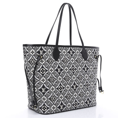 Louis Vuitton Jacquard Since 1854 Neverfull MM Grey 2 of 10