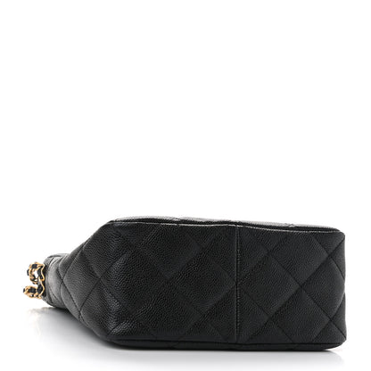 Chanel Caviar Quilted Small Pick Me Up Hobo Black 4 of 11