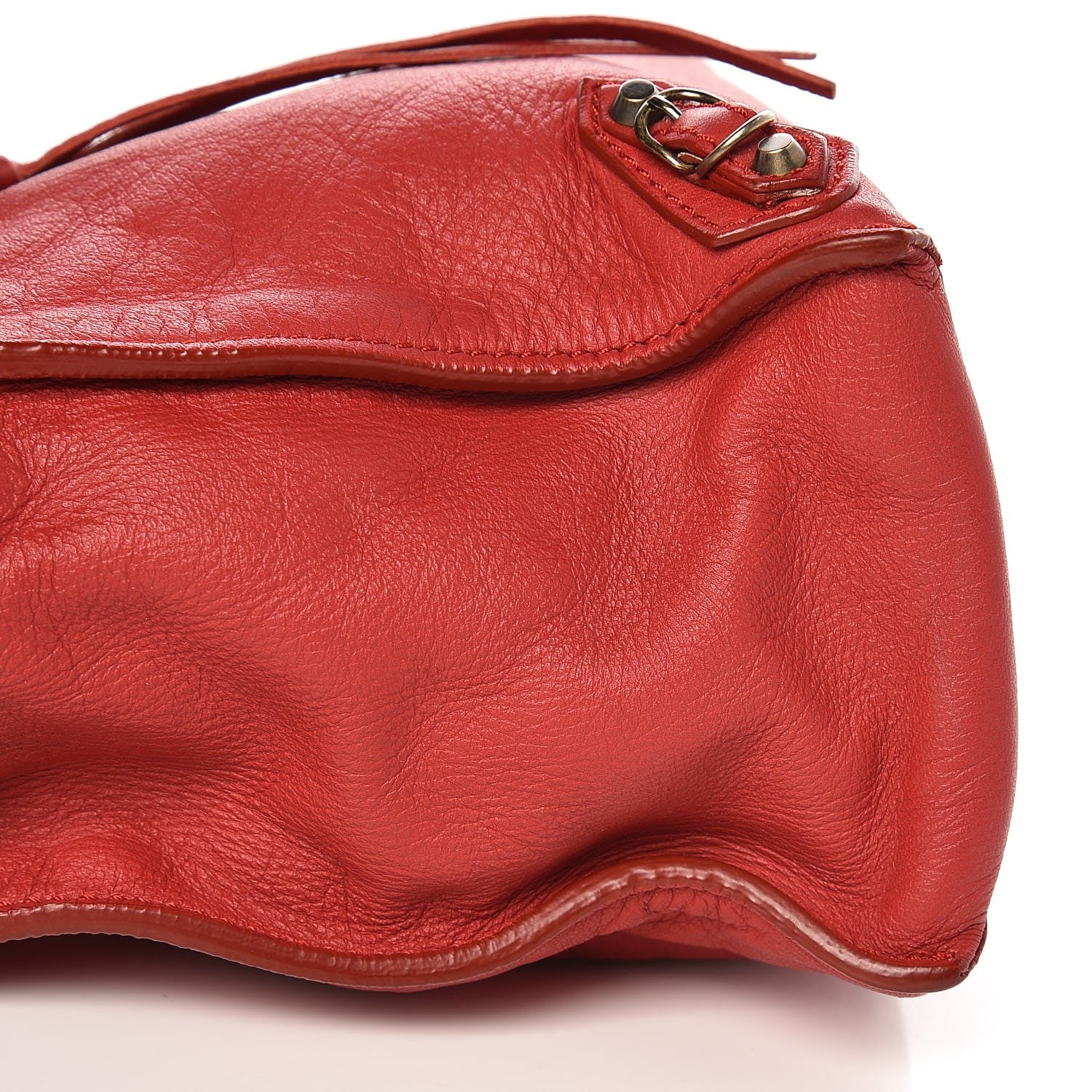 Balenciaga Veau Souple Papier Mini A4 Tote Rouge 15 of 15