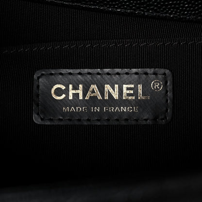 Chanel Caviar Quilted Medium Boy Flap Black 6 of 12