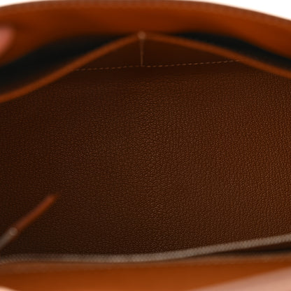 Hermes Epsom Kelly Sellier 28 Gold 5 of 10