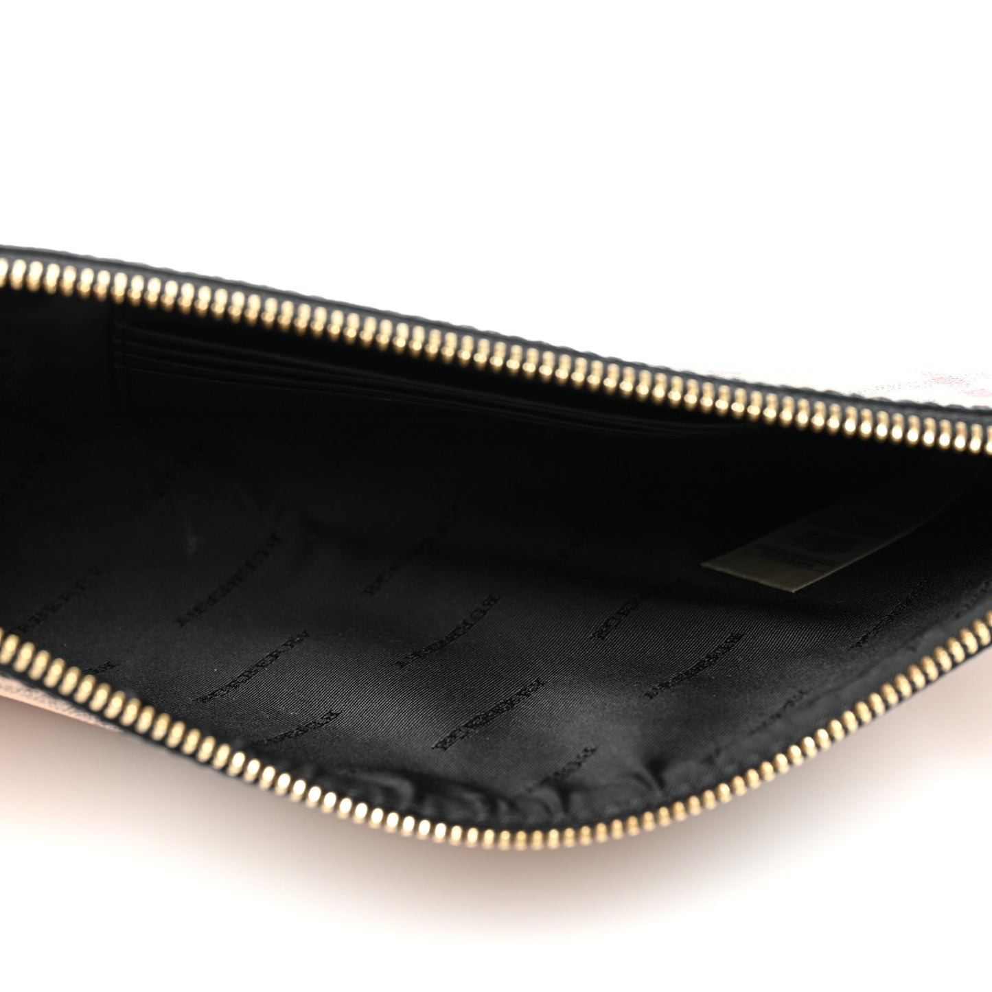 Haymarket Check Small Peyton Crossbody Clutch Bag Black