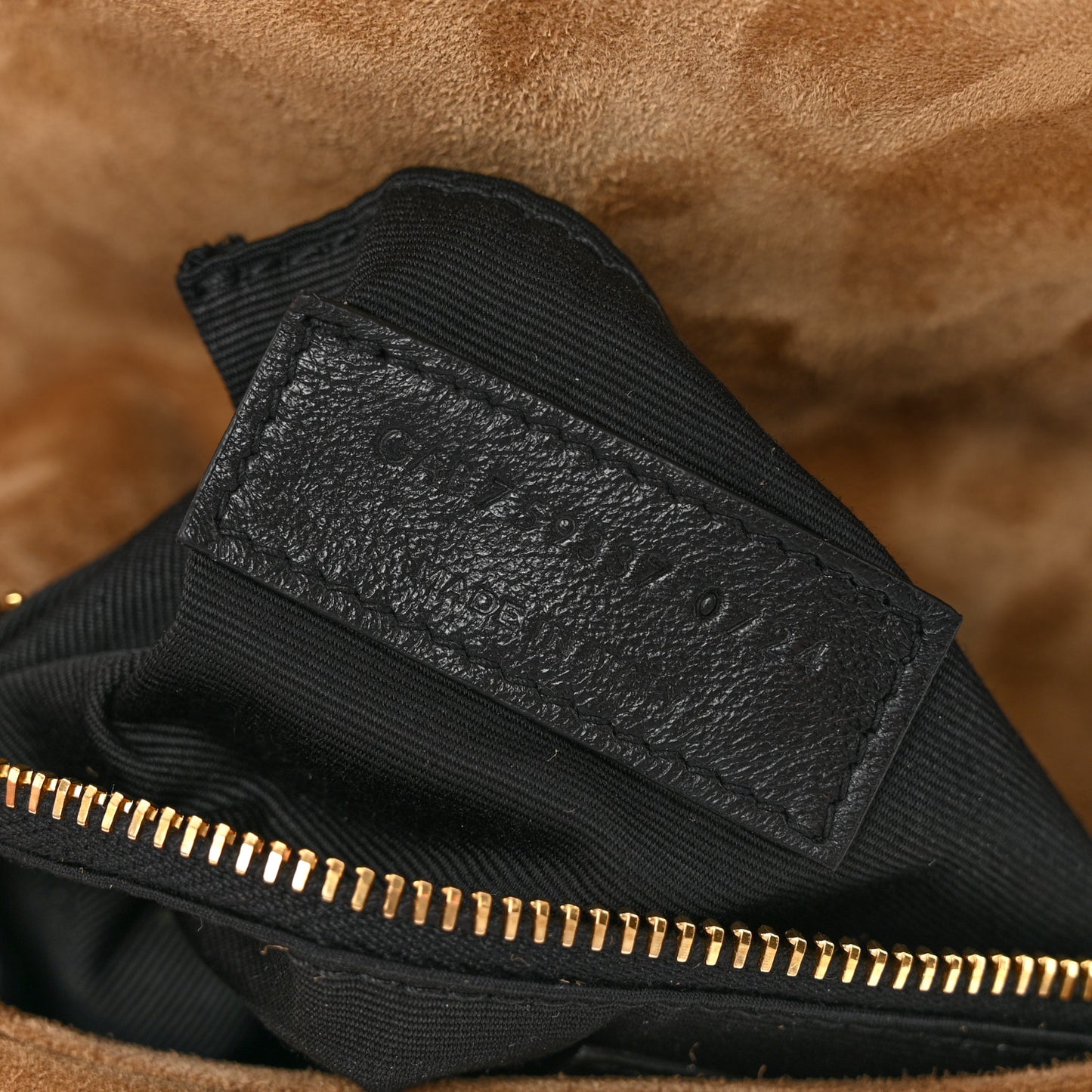 Suede Calfskin Quilted Toy Loulou Puffer Monogram Chain Satchel Golden Leaf